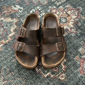 Birkenstock Arizona Brown Leather size 38